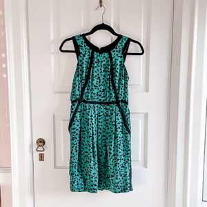 By Malene Birger silk printed dress with pockets